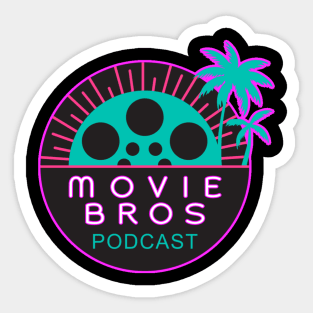 Movie Bros Podcast Crest logo Sticker